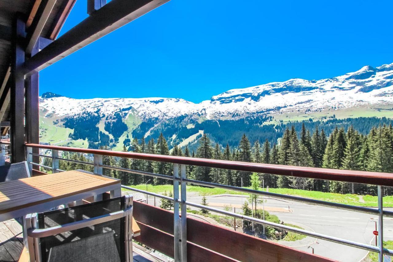 Private Penthouse 2-Bed Apartment, Ski In And Out In 5* Flaine Residence 外观 照片