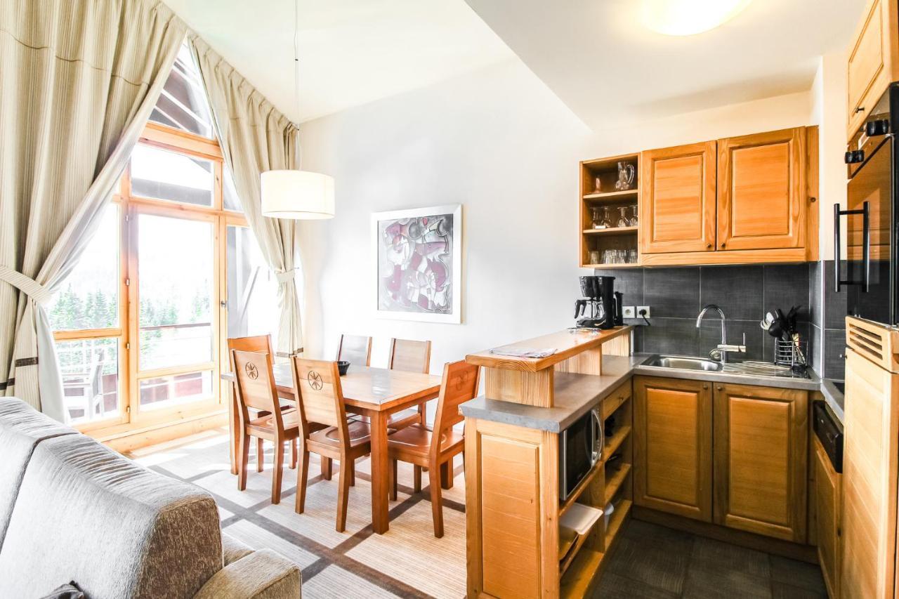 Private Penthouse 2-Bed Apartment, Ski In And Out In 5* Flaine Residence 外观 照片