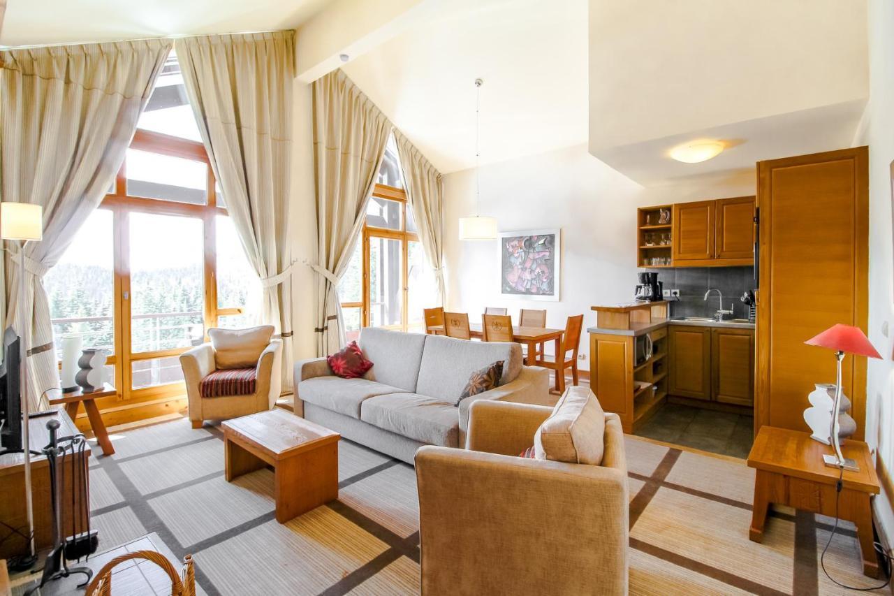 Private Penthouse 2-Bed Apartment, Ski In And Out In 5* Flaine Residence 外观 照片