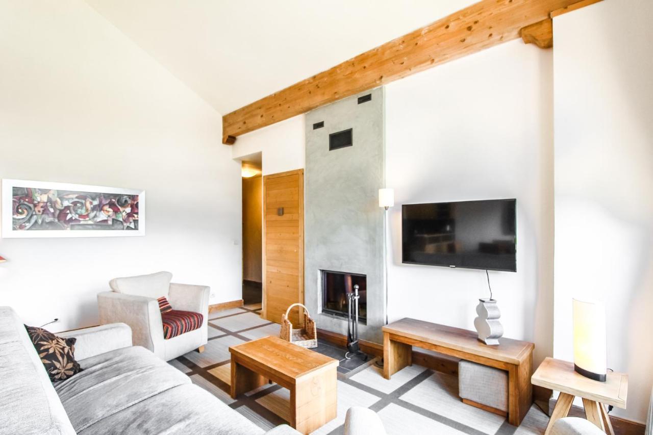 Private Penthouse 2-Bed Apartment, Ski In And Out In 5* Flaine Residence 外观 照片