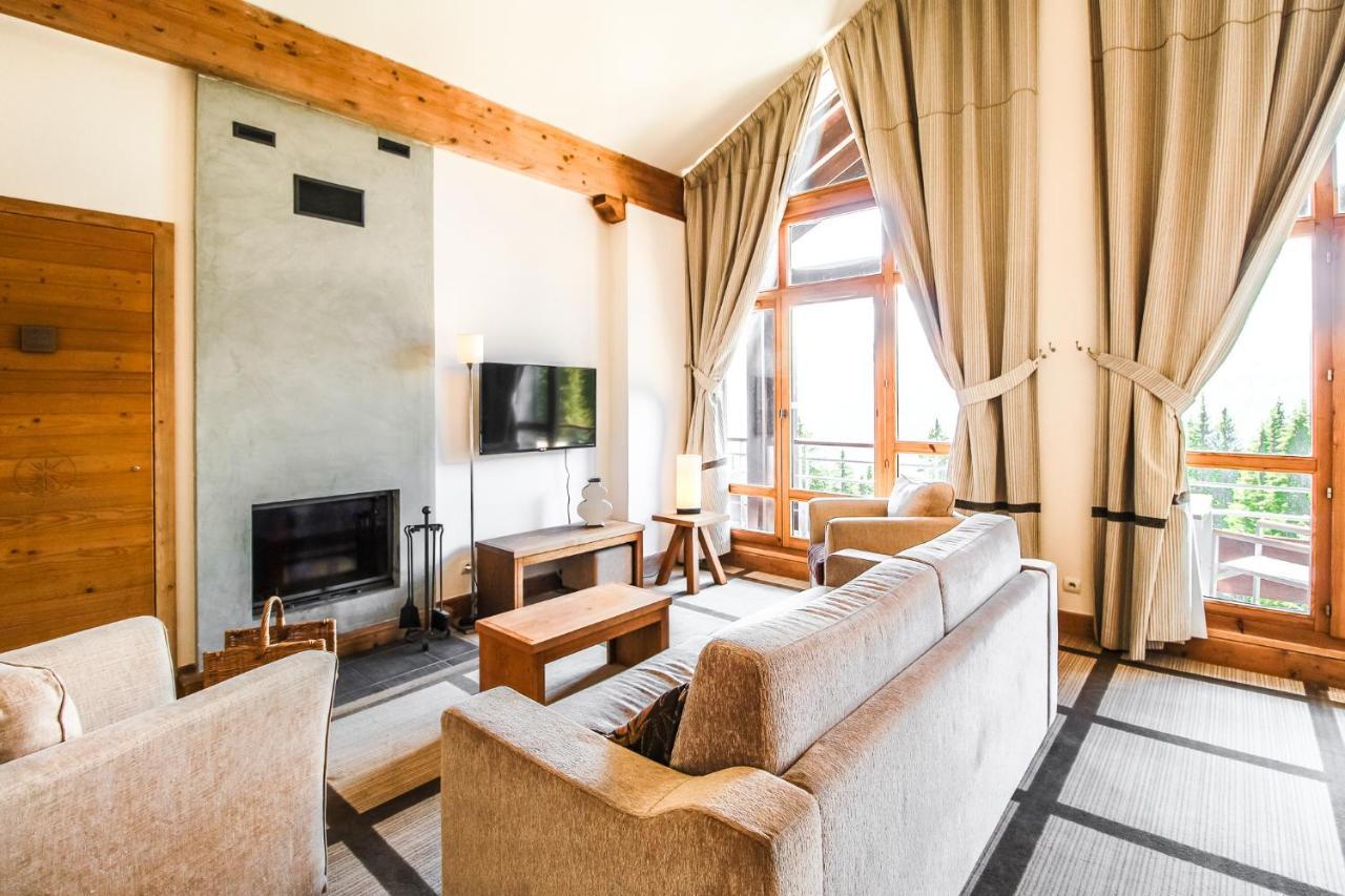 Private Penthouse 2-Bed Apartment, Ski In And Out In 5* Flaine Residence 外观 照片