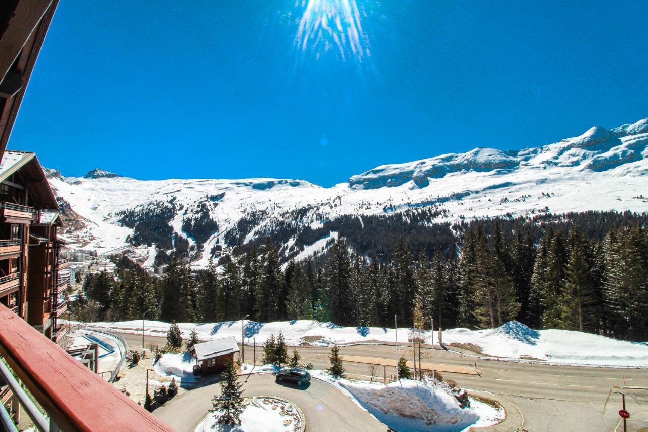 Private Penthouse 2-Bed Apartment, Ski In And Out In 5* Flaine Residence 外观 照片