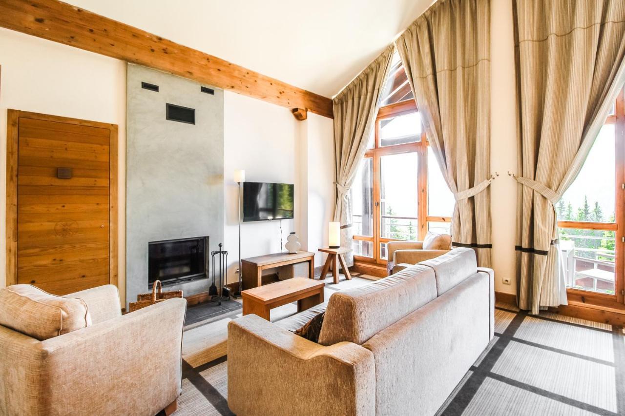 Private Penthouse 2-Bed Apartment, Ski In And Out In 5* Flaine Residence 外观 照片