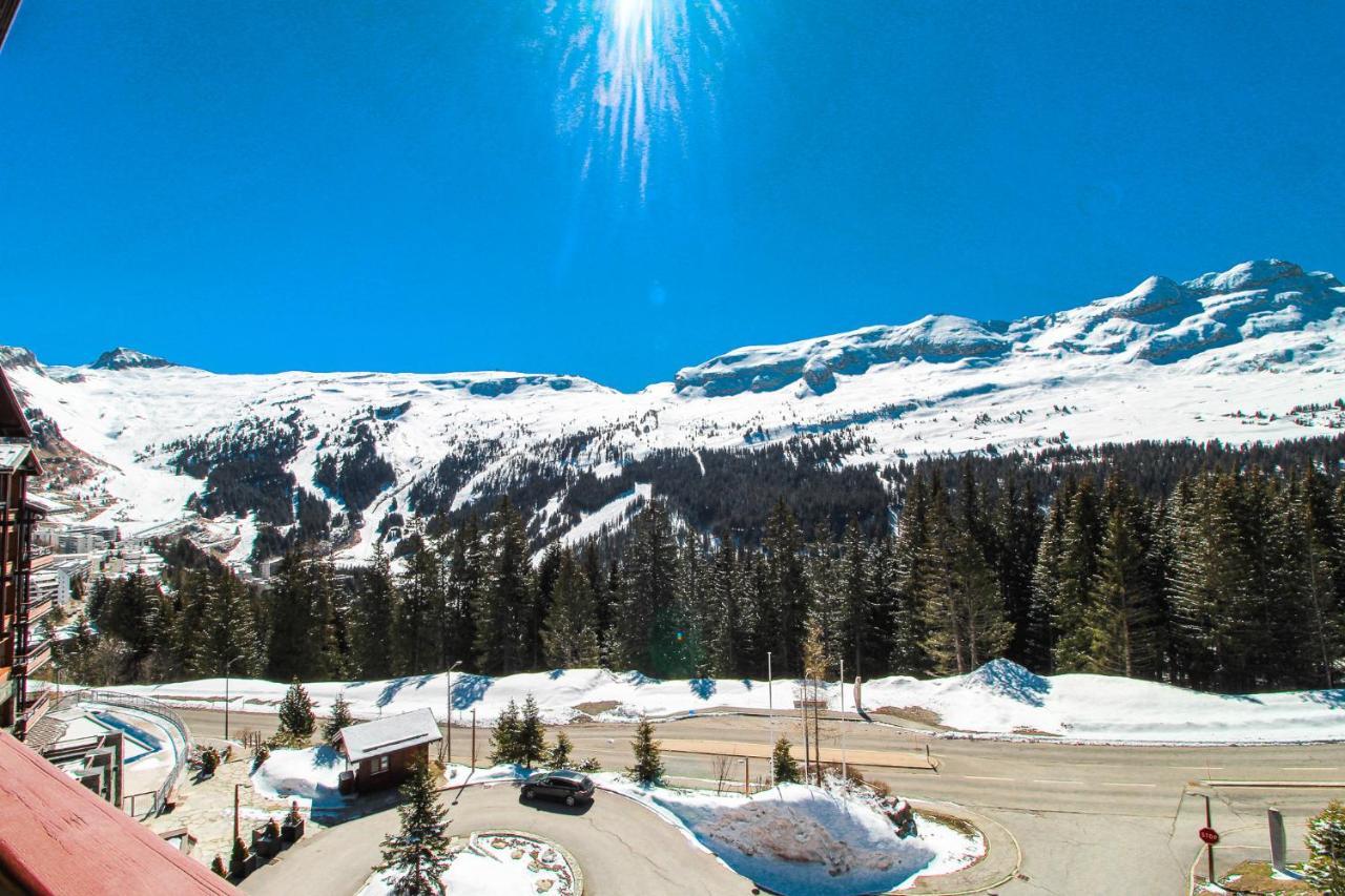 Private Penthouse 2-Bed Apartment, Ski In And Out In 5* Flaine Residence 外观 照片